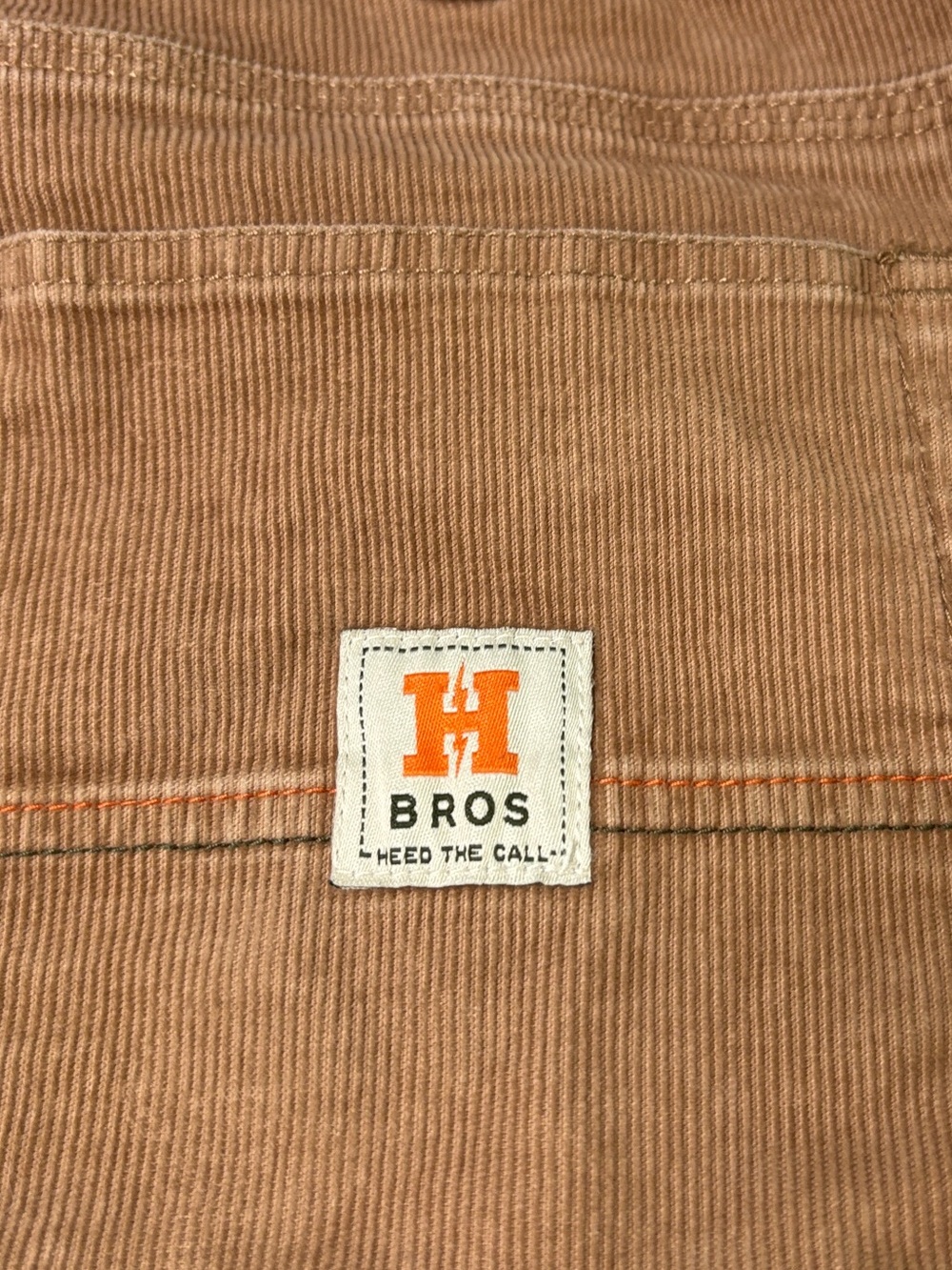 Howler Bros Frontside 5-Pocket Corduroy Pants Brown 35x32 - Picture 8 of 9